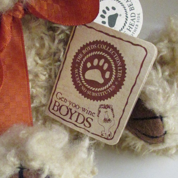 Retired Boyds Bears "Dutch P. Beansford" - Picture 6 of 10